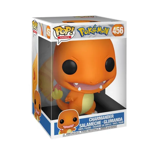 Funko POP Games: Pokemon- 10" Charmander- EMEA