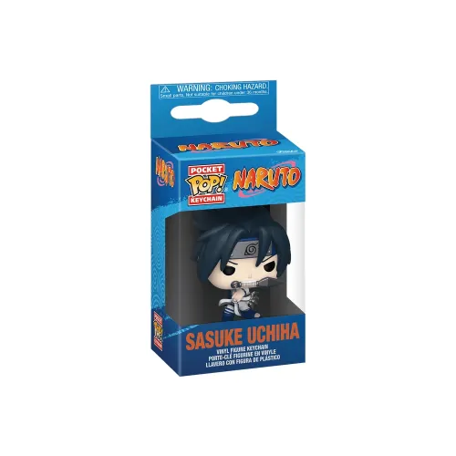 Funko Pop! Keychain Sasuke Uchiha with Demon Wind Shuriken