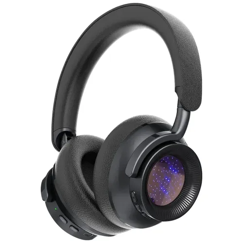 Powerology Astro Anc Wireless Headphones - Black