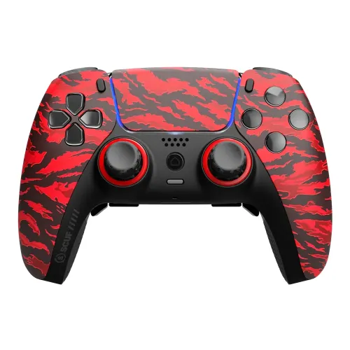 SCUF Reflex FPS With TMR Wireless Performance Controller For PS5 - Tigerstripe Red