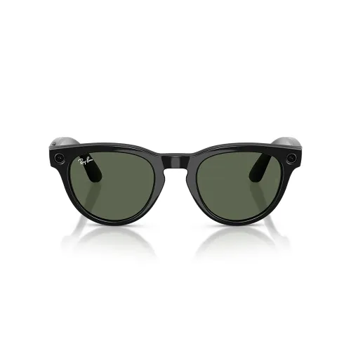 Meta Ray-ban Ai Glasses Headliner Rw4013 601/7150 (F-shiny Black/l-g15 Green)