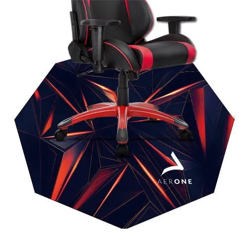 Aerone Red Glass Floor Mat