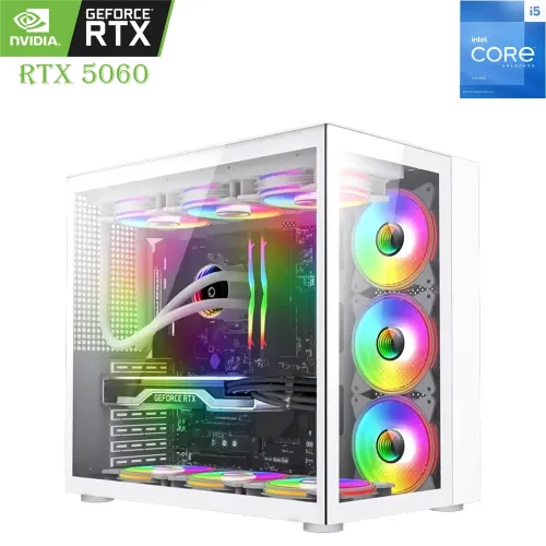 Gaming Pc Hestart Intel Core I5 - 13th Gen Rtx 5060 Oc 8gb, 1tb Ssd, 16gb Ram