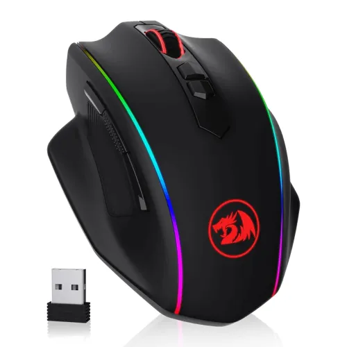 Redragon Vamire Elite Wired And Wireless Gaming Mouse - Black
