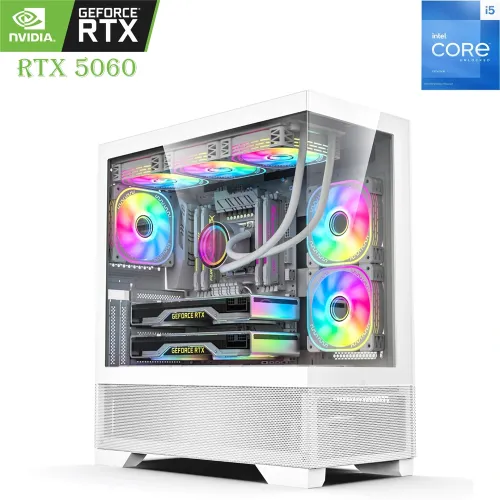 Gaming Pc Lovingcool Lc-100 Core I5 - 13th Gen Rtx 5060 8gb, 1tb Ssd, 16gb Ram