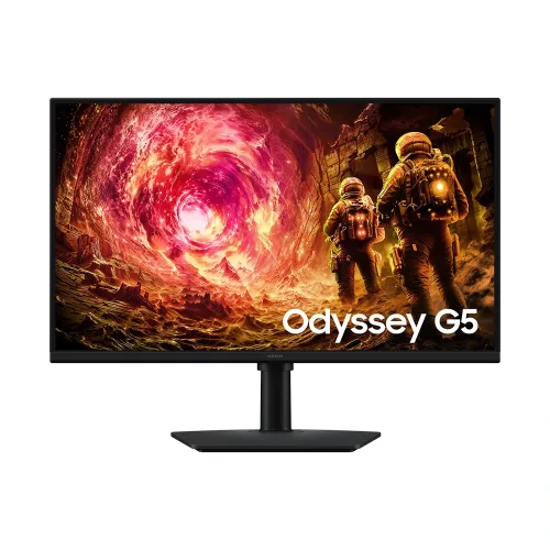 Samsung Odyssey G5 G50F 27" QHD 180Hz Refresh Rate, 1ms (GtG) Response Time, AMD FreeSync & G-Sync Compatible Gaming Monitor LS27FG502EMXUE