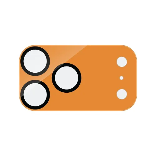 Eltoro Aluminium Camera Lens Protector for iPhone 17 Pro - Orange