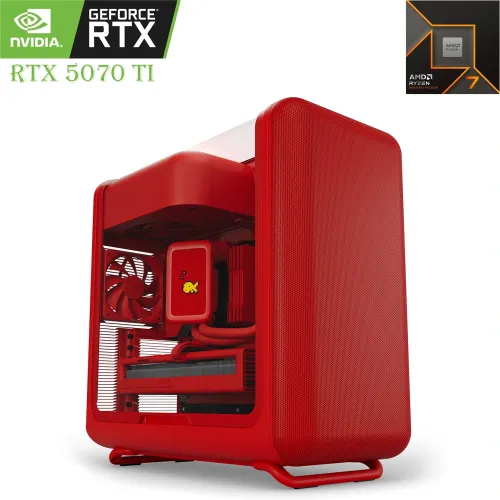 HYTE X50 Gaming PC – Ryzen 7 9800X3D | RTX 5070 Ti 16GB | 32GB RAM | 1TB SSD