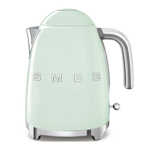 Smeg KLF03 50's Style Electric Kettle 1.7 L - Black - Gloss Pastel Green