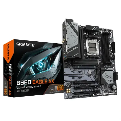 GIGABYTE B650 Eagle AX AMD Ryzen Socket ATX, DDR5 Gaming MotherBoard