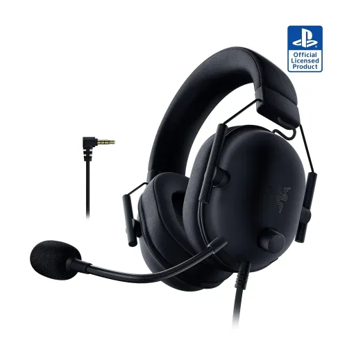 Razer BlackShark V2 X PlayStation Wired Gaming Headset - Black