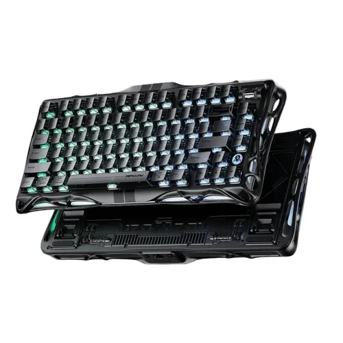 GravStar Mercury V75 75% Hall Effect Magnetic Switch Gaming Keyboard - Stealth Black