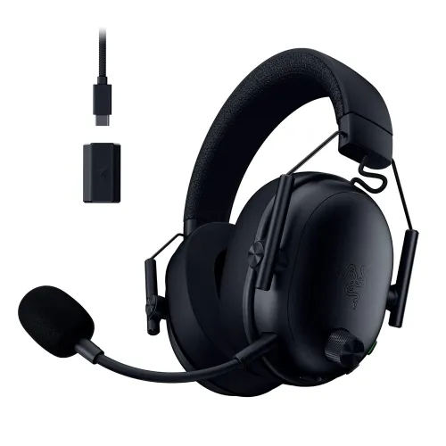 Razer Black Shark V3 (Gen-2), Wireless/Wired/Bluetooth Gaming Headset - Black