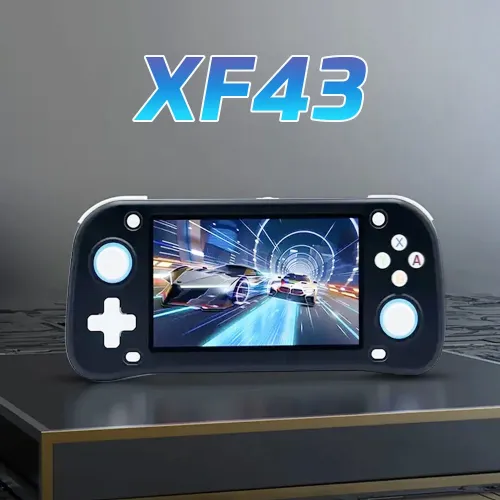 XF43 Handheld Game Console - Black