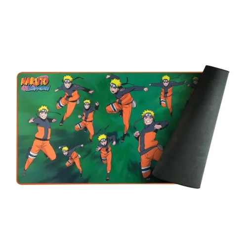 Konix Naruto Shippuden Xxl Mouse Pad Green And Orange
