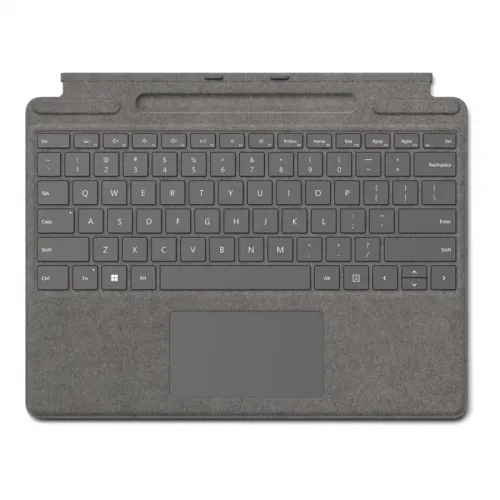 Microsoft Surface Pro Signature Keyboard 8, 9, X – Gray (Arabic)
