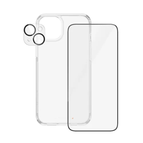 Panzerglass 3-in-1 Pack Iphone 15 Plus 6.7 Inch 360 Bundle With D30 - Clear
