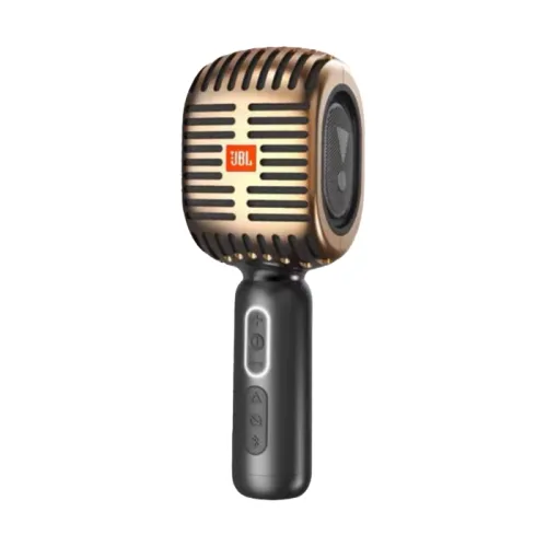 Jbl Kmc600 Karaoke Microphone Speaker - Gold/black