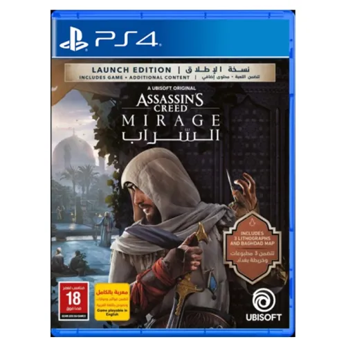 Ps4: Assassins Creed Mirage Launch Edition - R2