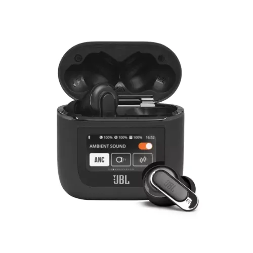 Jbl Tour Pro 2 True Wireless Noise Cancelling Earbuds Small - Black
