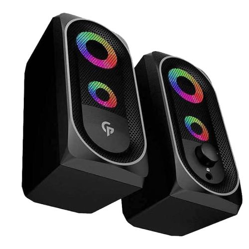 Porodo Stereo Gaming Speakers 10W – Black