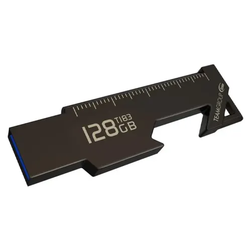 Teamgroup T-Force 128GB T183 USB 3.2 Gen1 Flash Drive, Upto 140Mb/s Speed