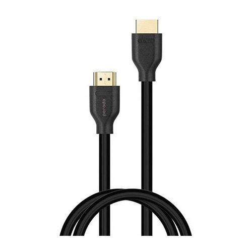 Porodo HDMI to HDMI Cable V2.1 2m/6ft - Black