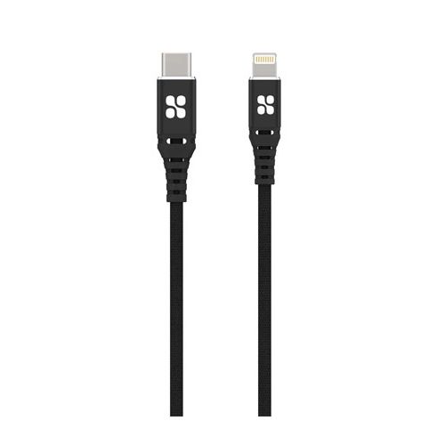 PROMATE POWERCORD USB-C TO APPLE LIGHTNING DATA&CHARGE CABLE 120CM - BLACK