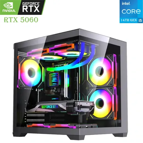 GAMING PC – LovingCool | Intel Core i5 14th Gen | RTX 5060 8GB | 16GB RAM | 1TB SSD