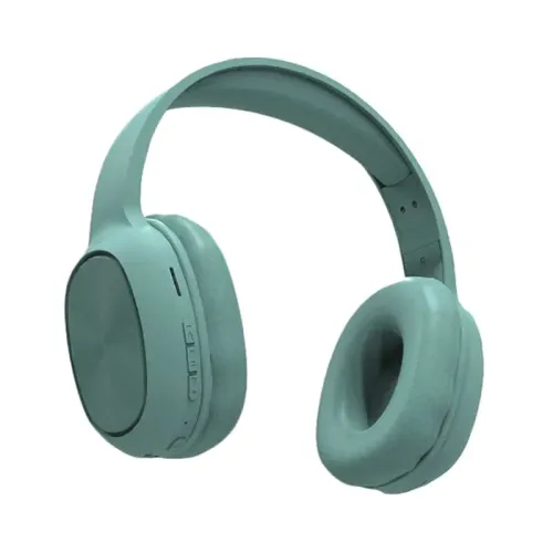 Porodo Soundtec Pure Bass FM Wireless Headphone – Green