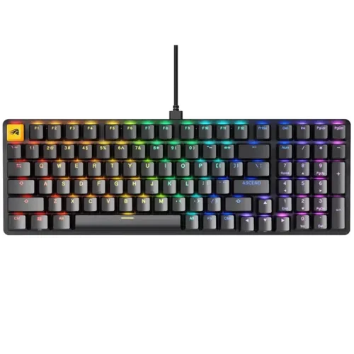Glorious GMMK2 Full-Size 96% Modular Mechanical Gaming Keyboard Pre-Built Edition - Black