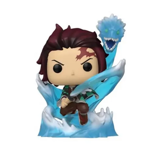 Funko POP! Animation: Demon Slayer - Tanjiro w/ Dragon (GW/TRL)(Exc)