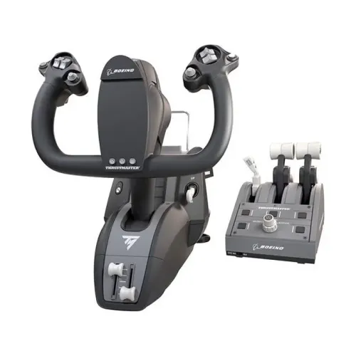 THRUSTMASTER 4460210 TCA Yoke Pack Boeing Edition With Pendular Yoke & Throttle Quadrant