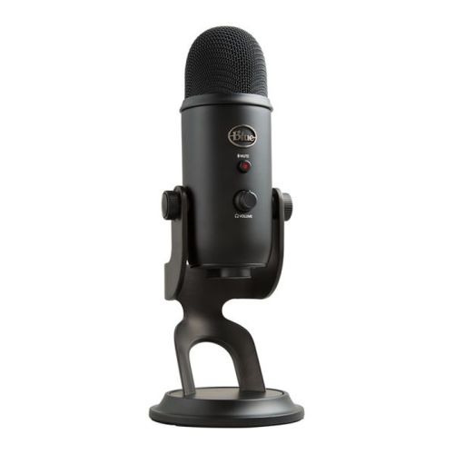 Blue Yeti USB Microphone For Professional Recording - Black