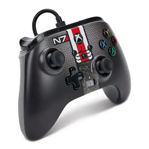 Xbox: PowerA Enhanced Wired Controller For Xbox –  Mass Effect N7