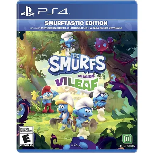 PS4: The Smurfs: Mission Vileaf - Smurftastic Edition - R1