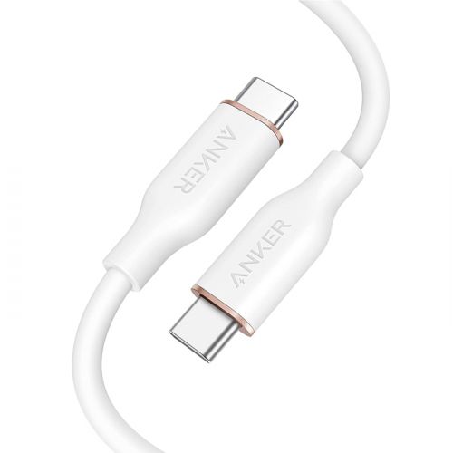 PowerLine III Flow USB-C to USB-C 100W - (1.8m/6ft) - White