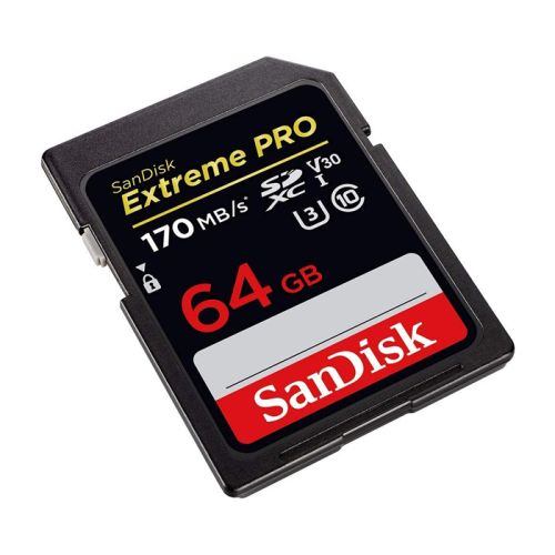 SanDisk Extreme Pro 64GB SDXC UHS-I Card Memory Card- Upto 170MBS