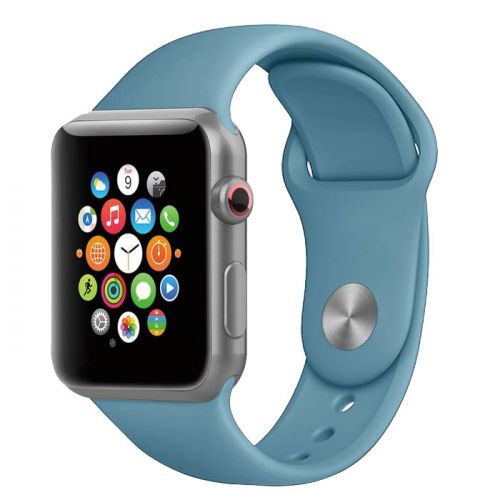 Porodo iGuard Silicone Loop Watch Band For Apple Watch 44/45mm - Cactus