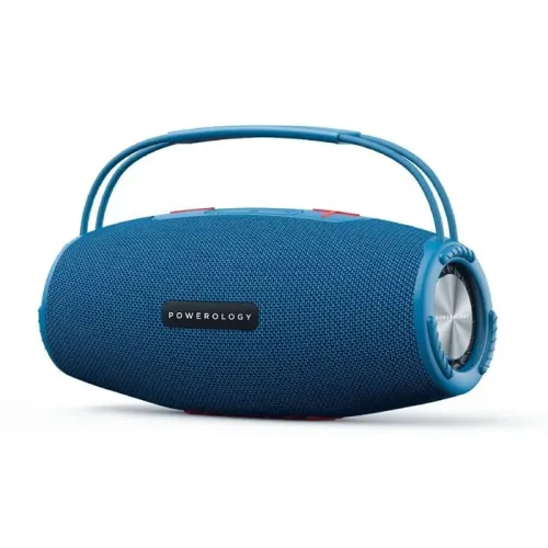 Powerology Phantom Bluetooth Speaker-Navy Blue
