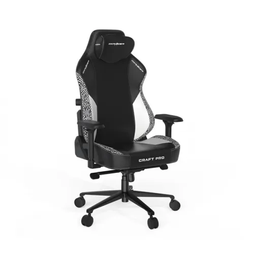 DXRacer Craft Pro Gaming Chair Stripes1 - Black/White