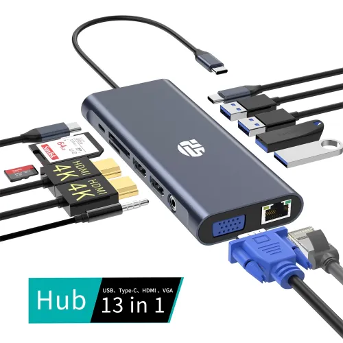 Yuanshan 13-in-1 USB-C Docking Station