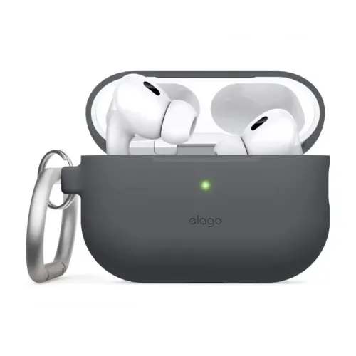 Elago AirPods Pro 2Gen Silicone Hang Case - Dark Gray