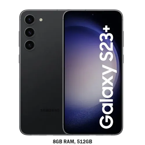 Samsung Galaxy S23 Plus 5G 8GB RAM, 512GB Smart Phone - Phantom Black