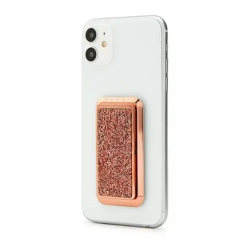 HANDLstick Crystal Mobile Stand Phone Grip - Rose Gold