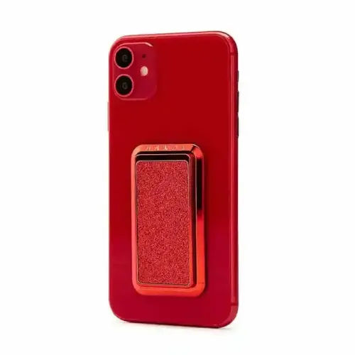HANDLstick Glitter Collection Smartphone Grip And Stand - Red