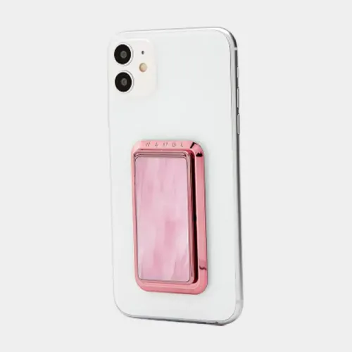 HANDLstick Stone Collection Smartphone Grip And Stand - Pink