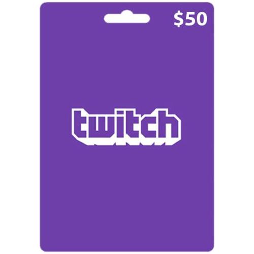 Twitch $50 Gift Card (USA)