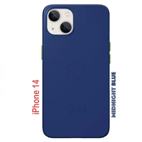 Goui iPhone 14 (6.1inch) Magnetic Case with Magnetic Bars - Midnight Blue