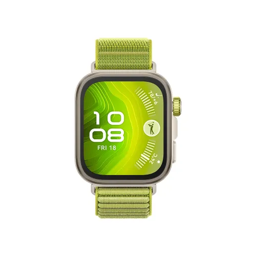 Huawei Watch Fit 4 Pro Gold Aluminum Case - Green